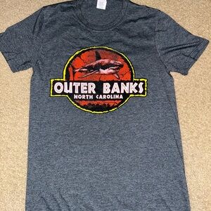 Outer Banks Graphic Gray T-Shirt